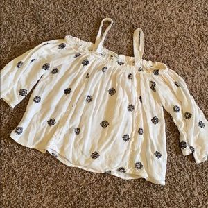 Designed white shirt